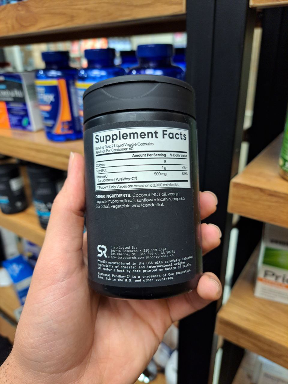 ویتامین سی اسپرت ریسرچ Sports Research Vitamin C 3 ویتامین سی اسپرت ریسرچ Sports Research Vitamin C