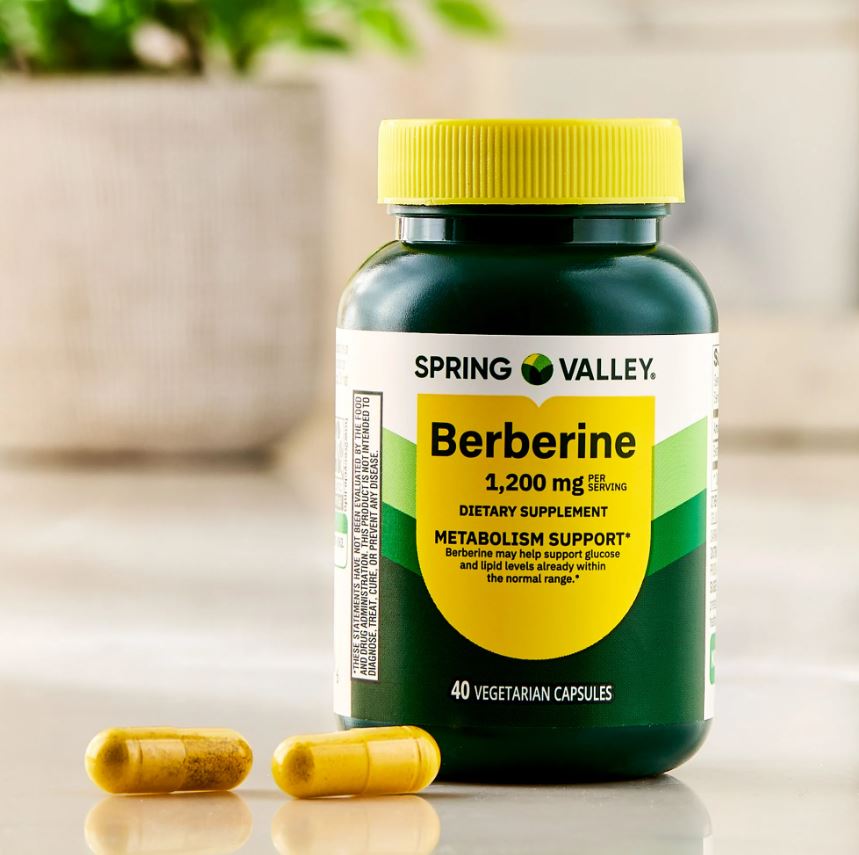 کپسول بربرین اسپرینگ والی Spring Valley Berberine 5 کپسول بربرین اسپرینگ والی Spring Valley Berberine