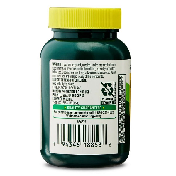 کپسول بربرین اسپرینگ والی Spring Valley Berberine 7 کپسول بربرین اسپرینگ والی Spring Valley Berberine
