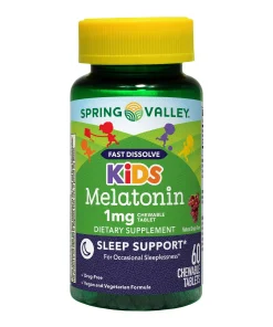 ملاتونین کودکانه اسپرینگ والی Spring Valley Kids Melatonin