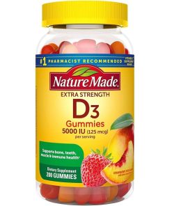 پاستیل ویتامین دی نیچرمید Nature Made Vitamin D3 5000IU