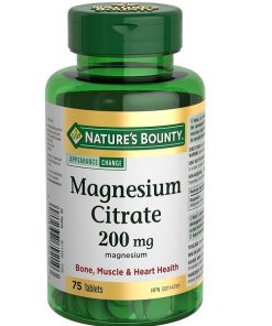 قرص منیزیم سیترات نیچرز بونتی Nature's Bounty Magnesium Citrate