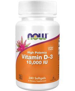 ویتامین دی ناو Now Vitamin D3 10000IU