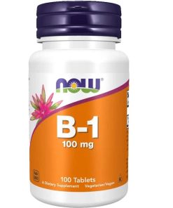 قرص ویتامین ب 1 ناو NOW Vitamine B1 100mg
