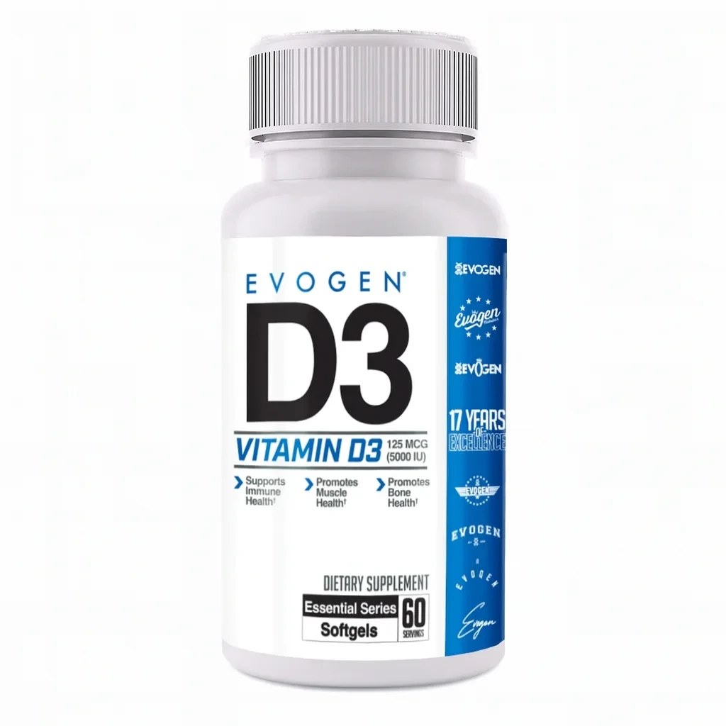 کپسول ویتامین دی ایووژن EVOGEN D3 5000IU 1 کپسول ویتامین دی ایووژن EVOGEN D3 5000IU