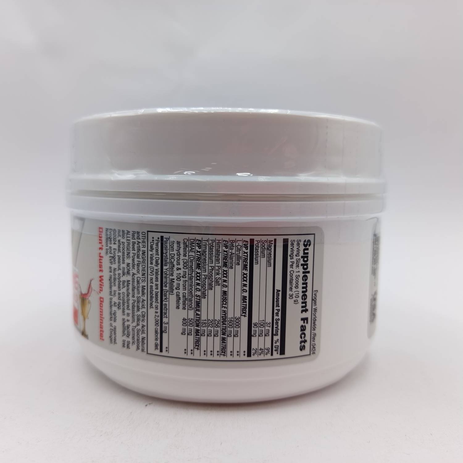 مکمل پمپ ایوژن 300 گرم EVOGEN EVP XXXTREME N.O 3 مکمل پمپ ایوژن 300 گرم EVOGEN EVP XXXTREME N.O