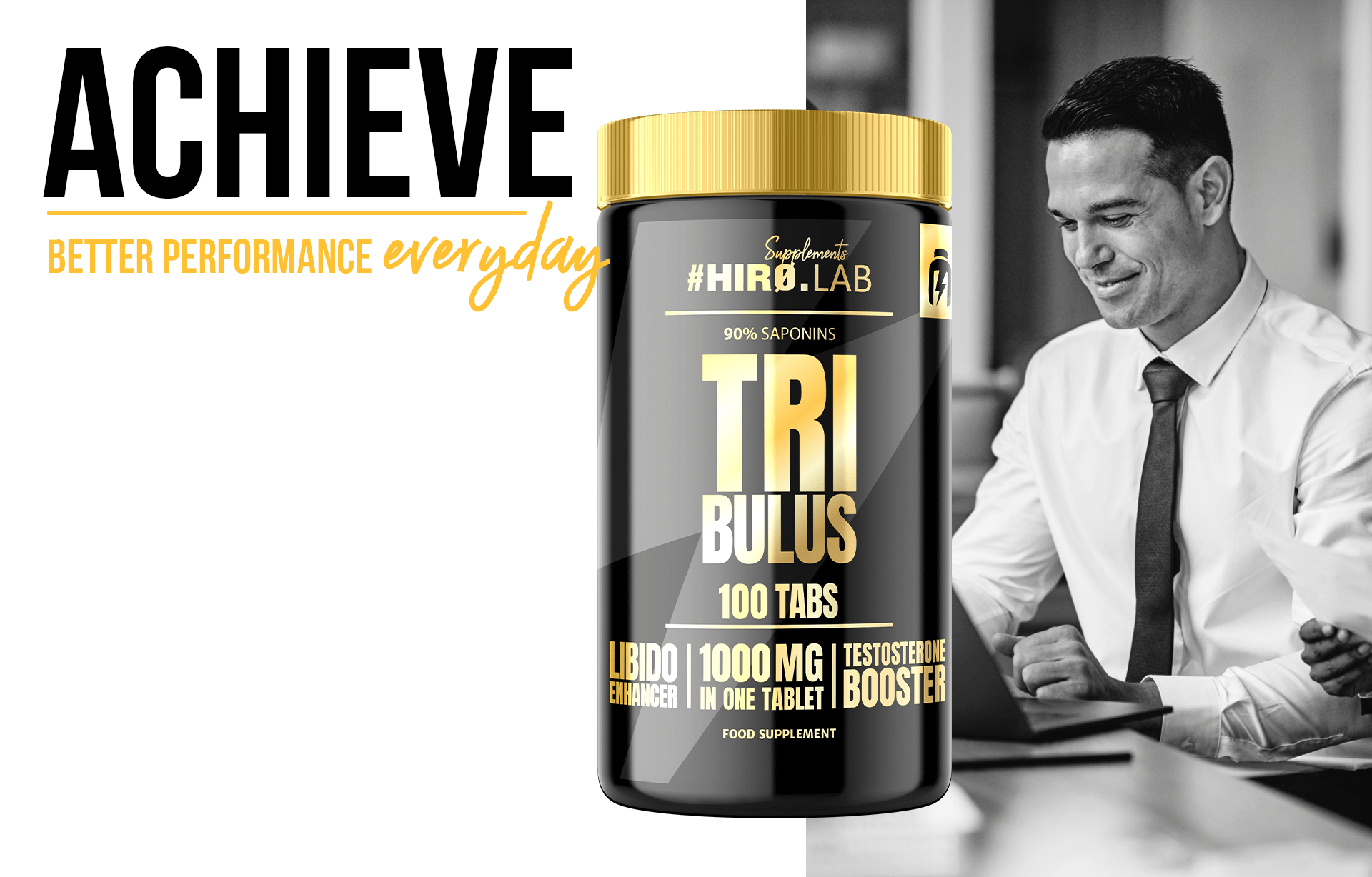 قرص تریبولوس هیرولب HIRO.LAB Tribulus 1000mg 4 قرص تریبولوس هیرولب HIRO.LAB Tribulus 1000mg