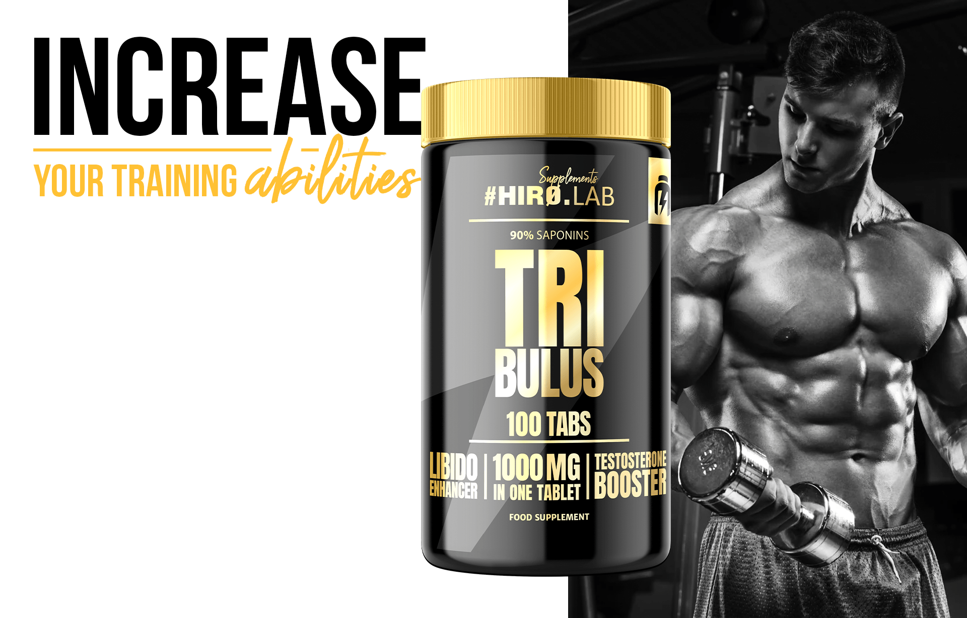 قرص تریبولوس هیرولب HIRO.LAB Tribulus 1000mg 5 قرص تریبولوس هیرولب HIRO.LAB Tribulus 1000mg