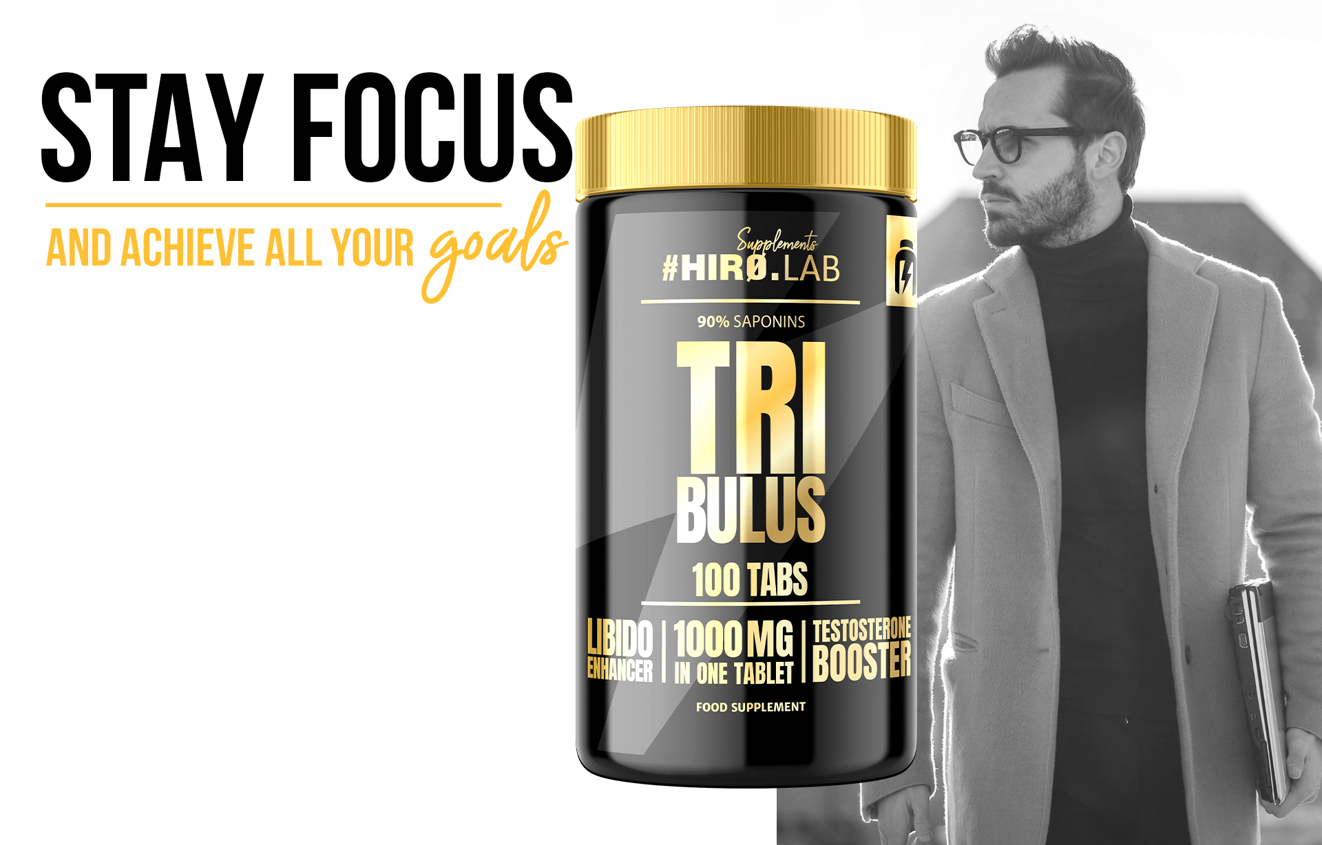 قرص تریبولوس هیرولب HIRO.LAB Tribulus 1000mg 7 قرص تریبولوس هیرولب HIRO.LAB Tribulus 1000mg