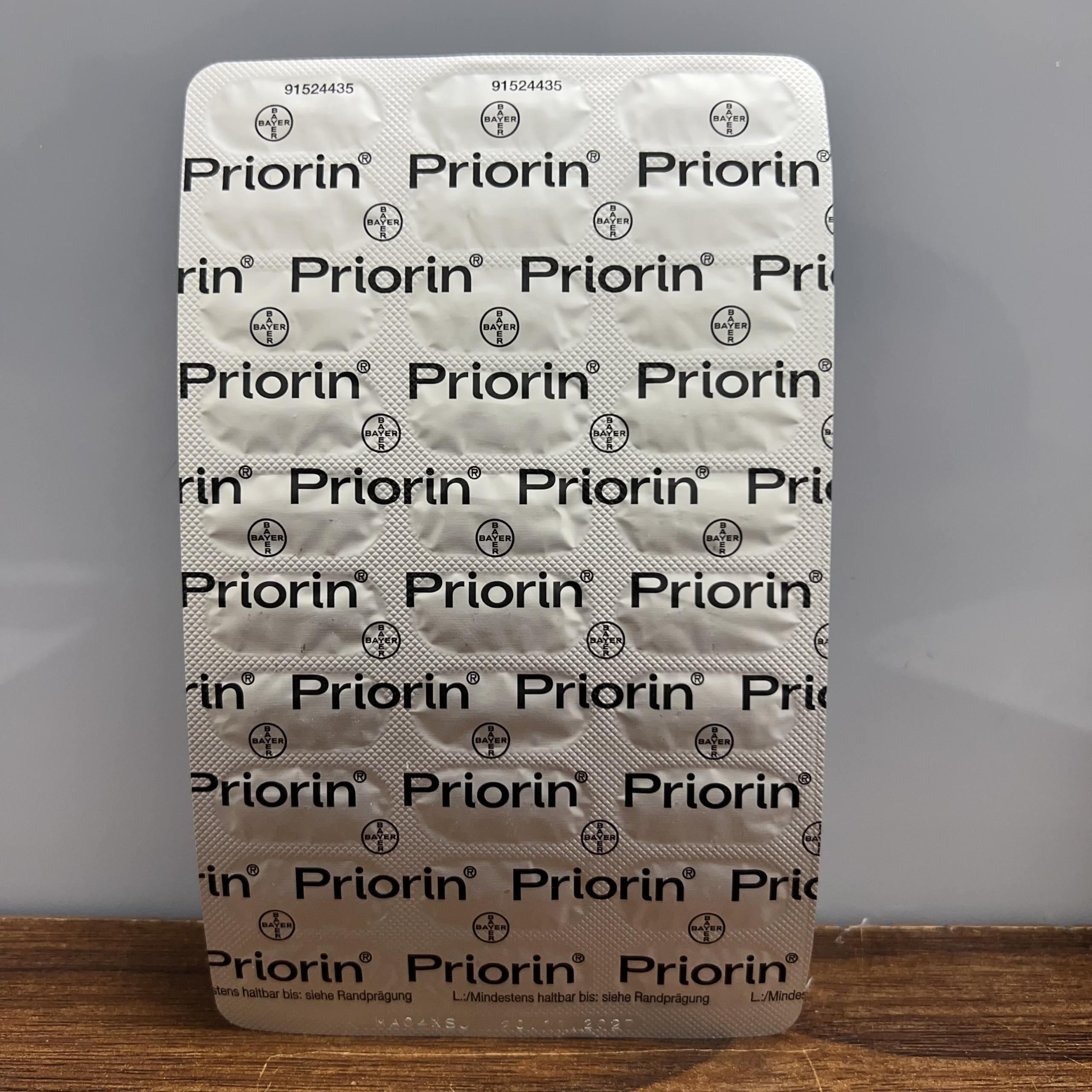 قرص پریورین اصل خارجی Bodi Priorin | کپسول پریورین اورجینال 8 قرص پریورین اصل خارجی Bodi Priorin | کپسول پریورین اورجینال - Image 8