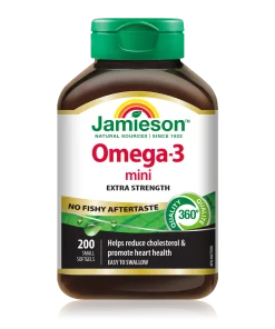 اکسترا استرانگ مینی امگا 3 جمیسون Jamieson Omega-3 Mini