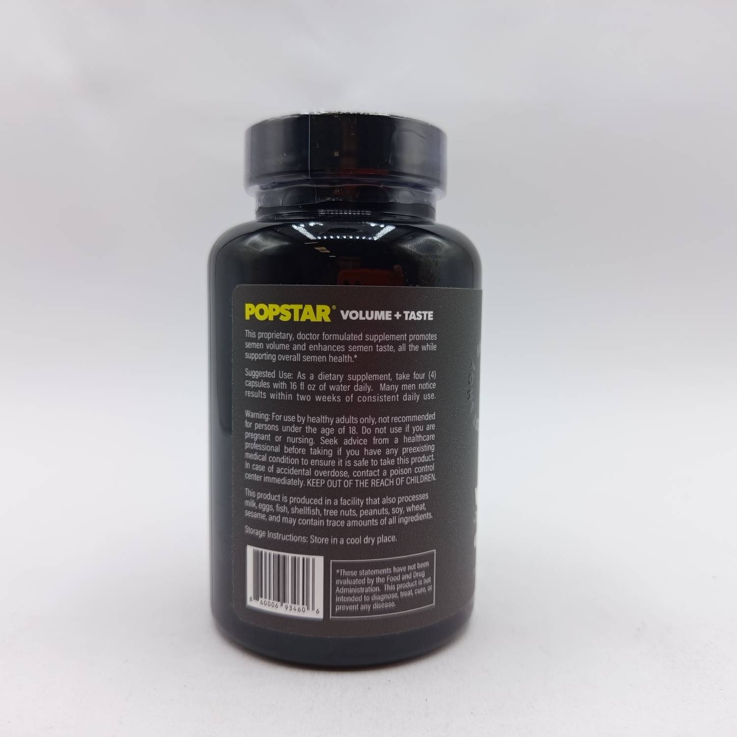 بهبود دهنده طعم و افزایش حجم اسپرم پاپ استار POPSTAR Labs Semen Volume Booster 4 بهبود دهنده طعم و افزایش حجم اسپرم پاپ استار POPSTAR Labs Semen Volume Booster