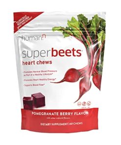 ریشه چغندر قرمز هیومن ان سوپربیتس Humann SuperBeets Heart Chews