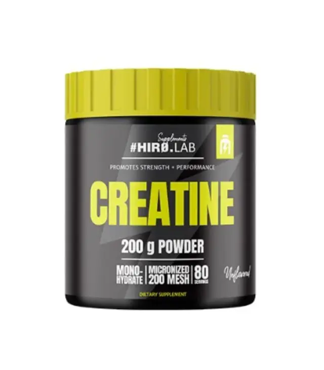 پودر کراتین هیرولب 200 گرم Hiro.Lab Creatine بدون طعم 1 پودر کراتین هیرولب 200 گرم Hiro.Lab Creatine
