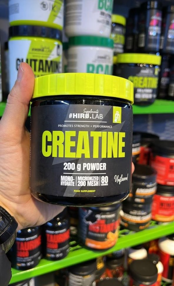 پودر کراتین هیرولب 200 گرم Hiro.Lab Creatine بدون طعم 2 پودر کراتین هیرولب 200 گرم Hiro.Lab Creatine