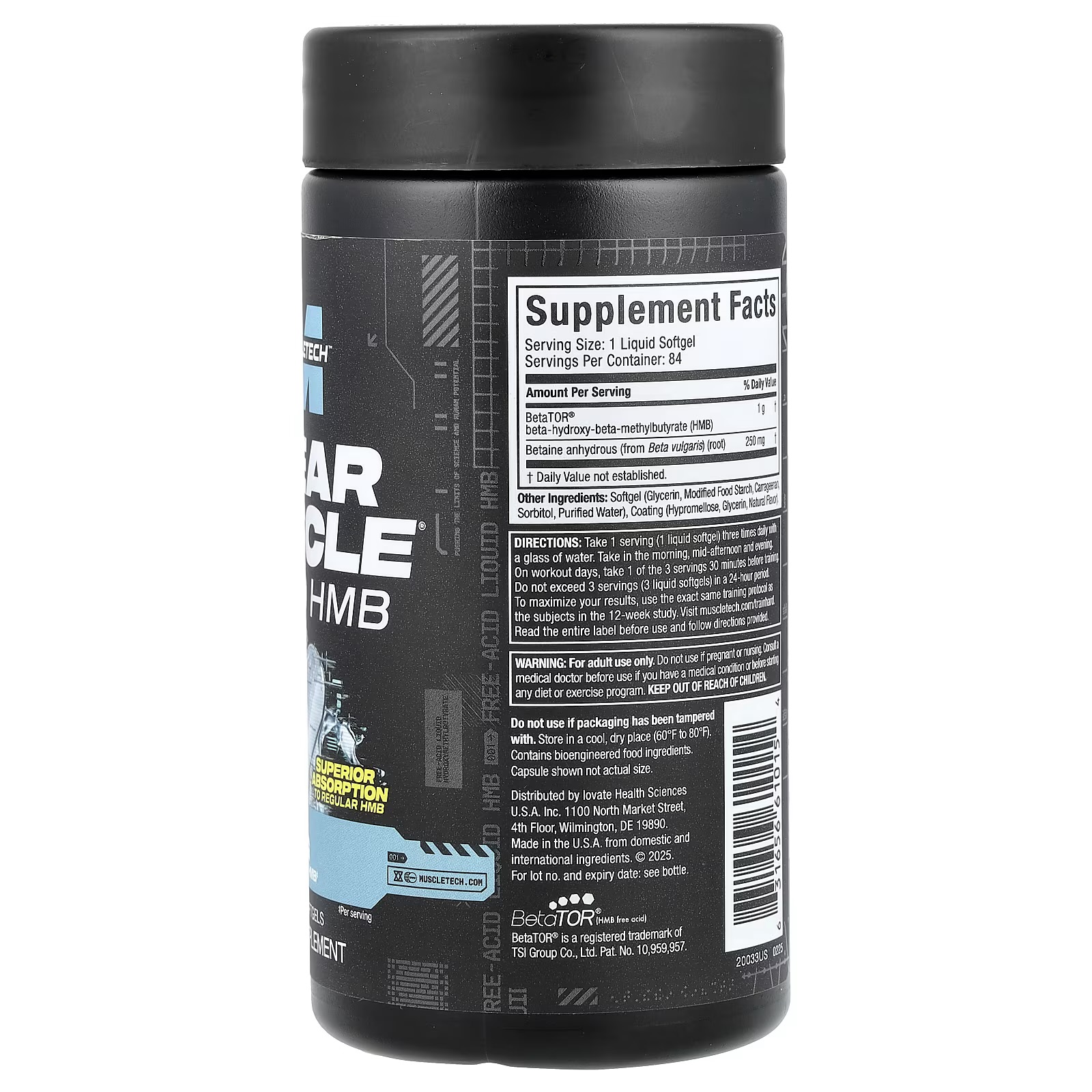 مکمل HMB کلیر ماسل نکست ژن ماسل تک 84 عددی Muscletech Clear Muscle 12 مکمل HMB کلیر ماسل نکست ژن ماسل تک 84 عددی Muscletech Clear Muscle