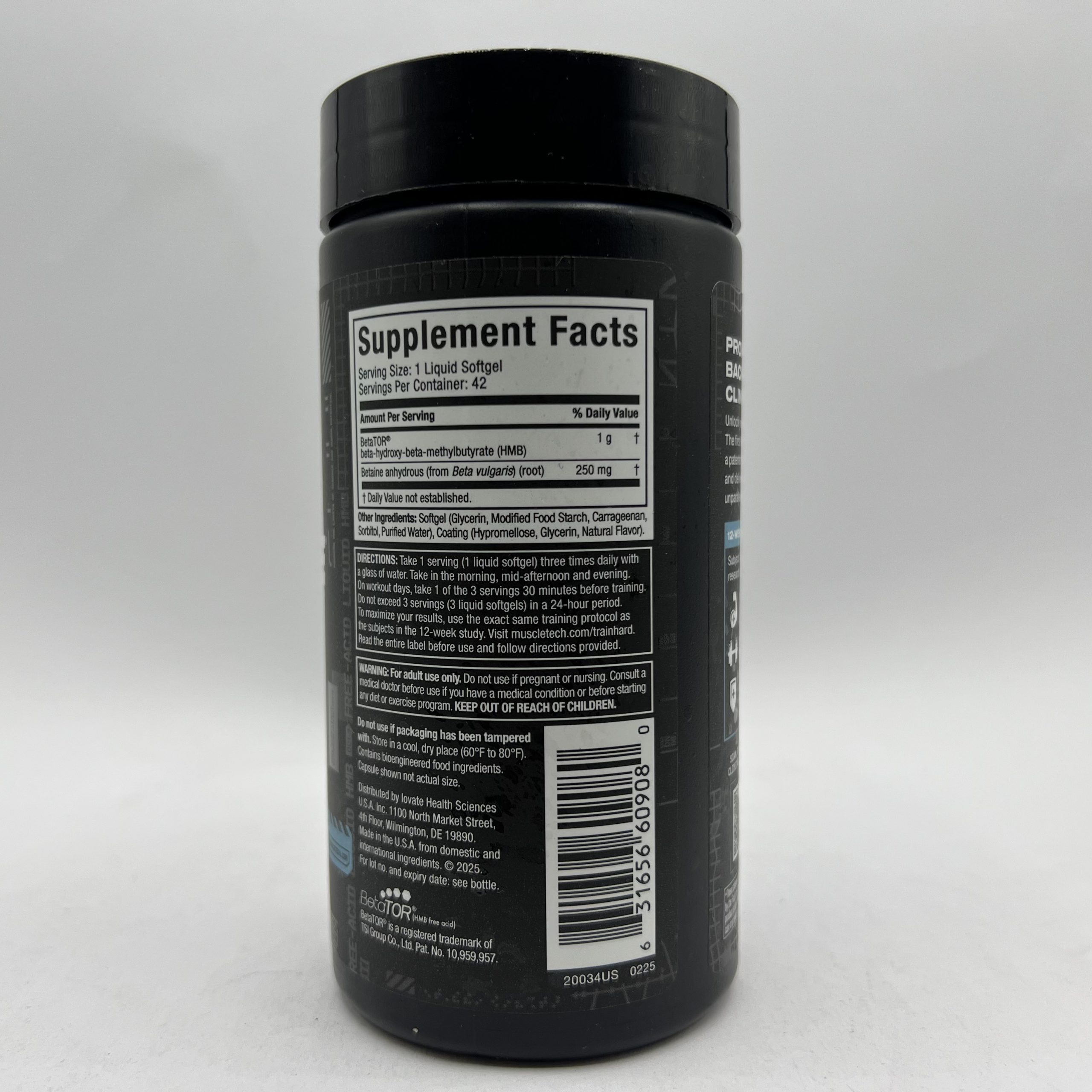 مکمل HMB کلیر ماسل نکست ژن ماسل تک 84 عددی Muscletech Clear Muscle 6 مکمل HMB کلیر ماسل نکست ژن ماسل تک 84 عددی Muscletech Clear Muscle - Image 6