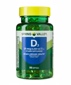 ویتامین D3 اسپرینگ والی Spring Valley Vitamin D3 1000IU