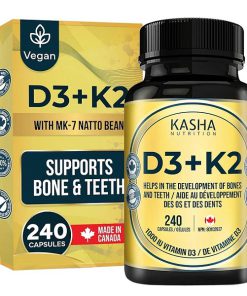 ویتامین D3 و K2 کاشا نوتریشن کانادا KASHA NUTRITION