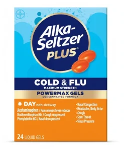 کپسول ژلی آلکا‑سلتزر پلاس مخصوص روز Alka-seltzer Plus