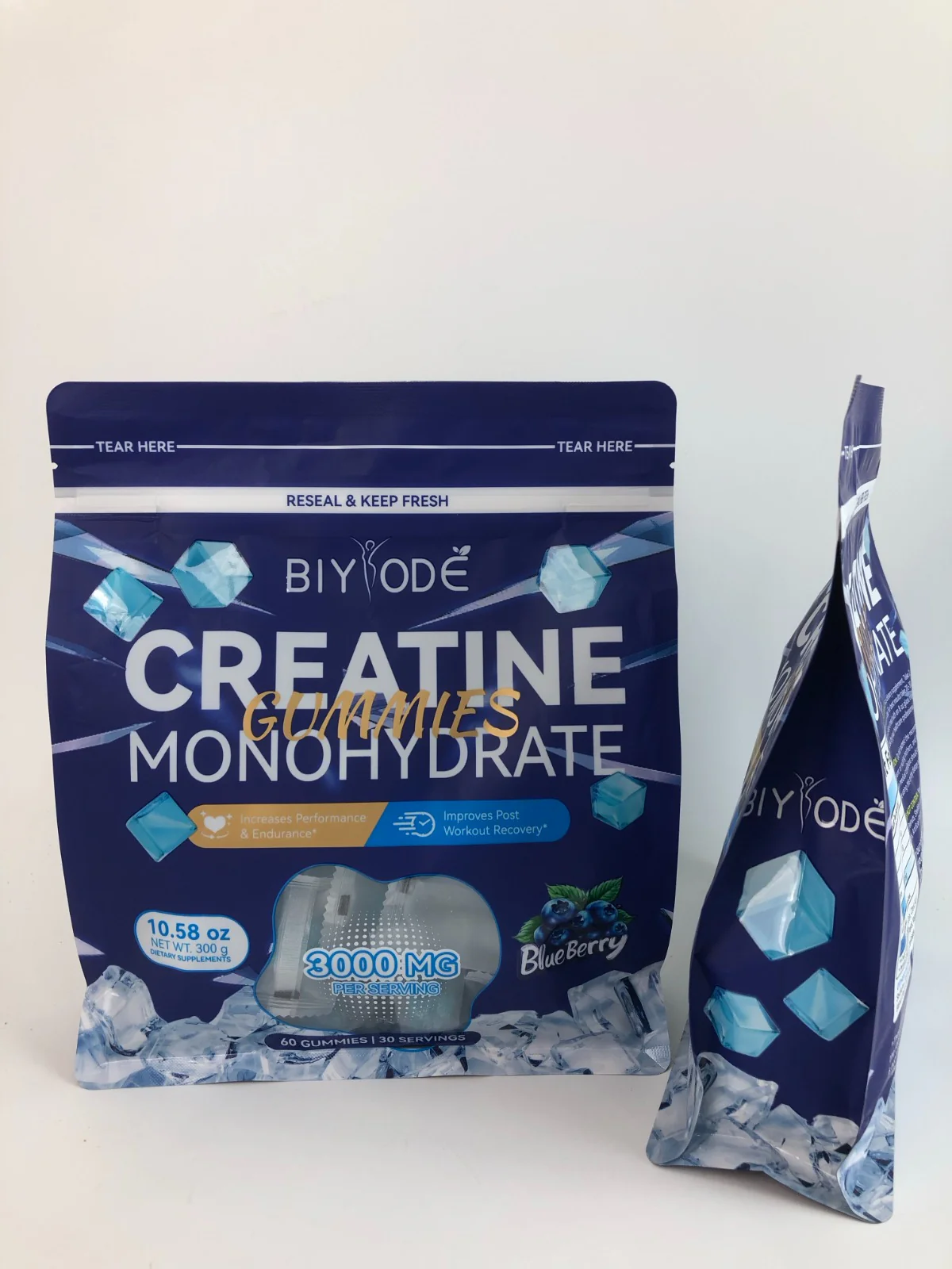 پاستیل کراتین مونوهیدرات بایود Biyode Creatine Monohydrate Gummies 2 پاستیل کراتین مونوهیدرات بایود Biyode Creatine Monohydrate Gummies