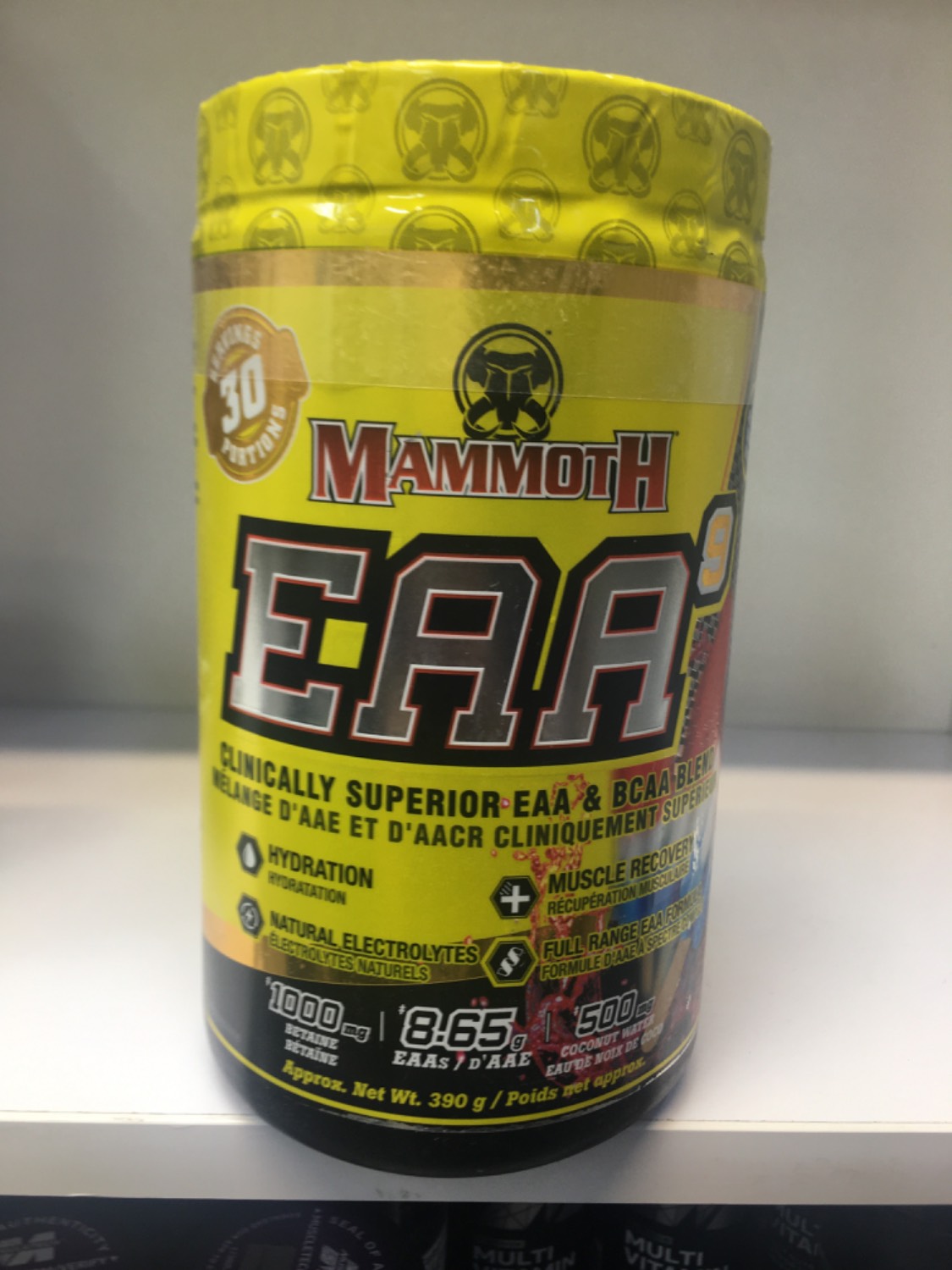 مکمل آمینو اسید ضروری EAA ماموت اصل MAMMOTH EAA-9 2 مکمل آمینو اسید ضروری EAA ماموت اصل MAMMOTH EAA-9