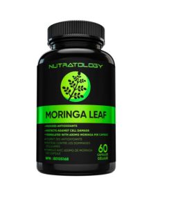 کپسول برگ مورینگا نوترا تالُجی Nutratology Organic Moringa Leaf 600mg