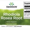 ریشه گیاه رودیولا روزا سوانسون Swanson Rhodiola Rosea Root 3 ریشه گیاه رودیولا روزا سوانسون Swanson Rhodiola Rosea Root