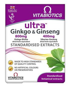 اولترا جینکو و جینسینگ ویتابیوتیکس خارجی اصل Ultra Ginko Ginseng