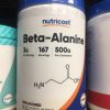 بتا آلانین نوتری کاست Nutricost Beta Alanine Powder