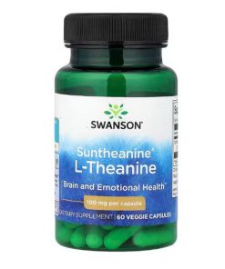 کپسول ال تیانین سوانسون 100 میل Swanson Suntheanine L-Theanine