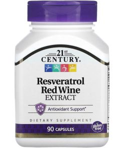 رزوراترول عصاره انگور قرمز سنتری 21st Century Resveratrol Red Wine Extract