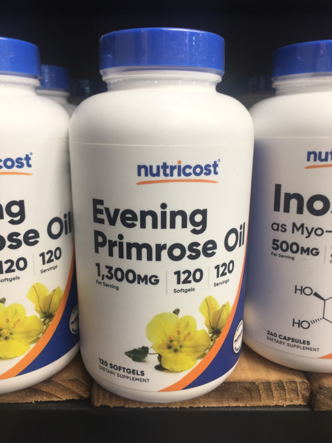 روغن گل مغربی نوتری کاست Nutricost Evening Primrose Oil 2 روغن گل مغربی نوتری کاست Nutricost Evening Primrose Oil