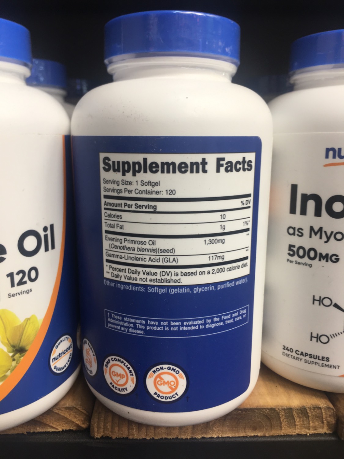 روغن گل مغربی نوتری کاست Nutricost Evening Primrose Oil 3 روغن گل مغربی نوتری کاست Nutricost Evening Primrose Oil