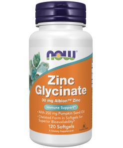 زینک گلیسینات ناو NOW Zinc Glycinate