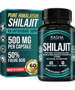 کپسول شیلاجیت کاشا Kasha Pure Himalayan Shilajit 500mg