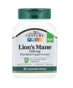 کپسول قارچ یال شیر سنتری 21st Century Lion's Mane