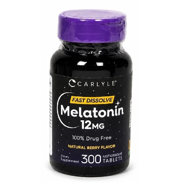 قرص ملاتونین کارلایل Carlyle Melatonin 12MG 1 قرص ملاتونین کارلایل Carlyle Melatonin 12MG