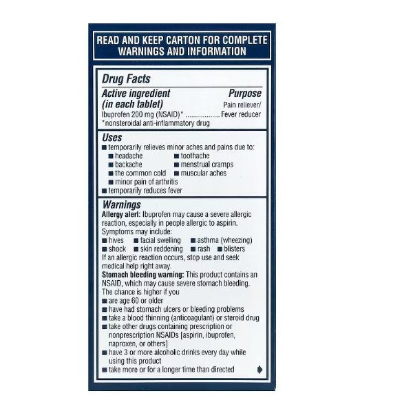 مسکن ایبوپروفن ادویل 200 میلی گرم Advil Ibuprofen 3 مسکن ایبوپروفن ادویل 200 میلی گرم Advil Ibuprofen
