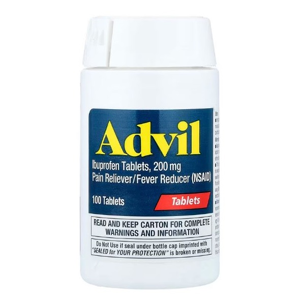 مسکن ایبوپروفن ادویل 200 میلی گرم Advil Ibuprofen 4 مسکن ایبوپروفن ادویل 200 میلی گرم Advil Ibuprofen