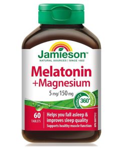 قرص ملاتونین منیزیم جمیسون Jamieson Melatonin with Magnesium
