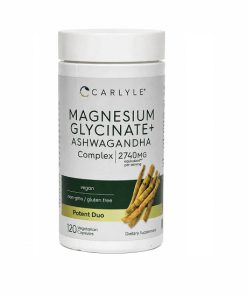 کمپلکس منیزیم و آشواگاندا کارلایل Carlyle Magnesium Glycinate Ashwagandha