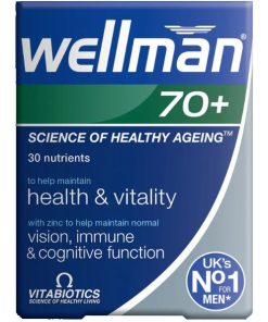 مولتی ویتامین ول من بالای 70 سال Vitabiotics Wellman 70+