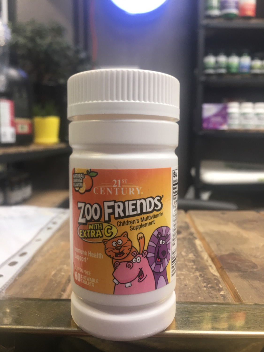 مولتی ویتامین کودکان Zoo Friends سنتری حاوی ویتامین C 2 مولتی ویتامین کودکان Zoo Friends سنتری حاوی ویتامین C