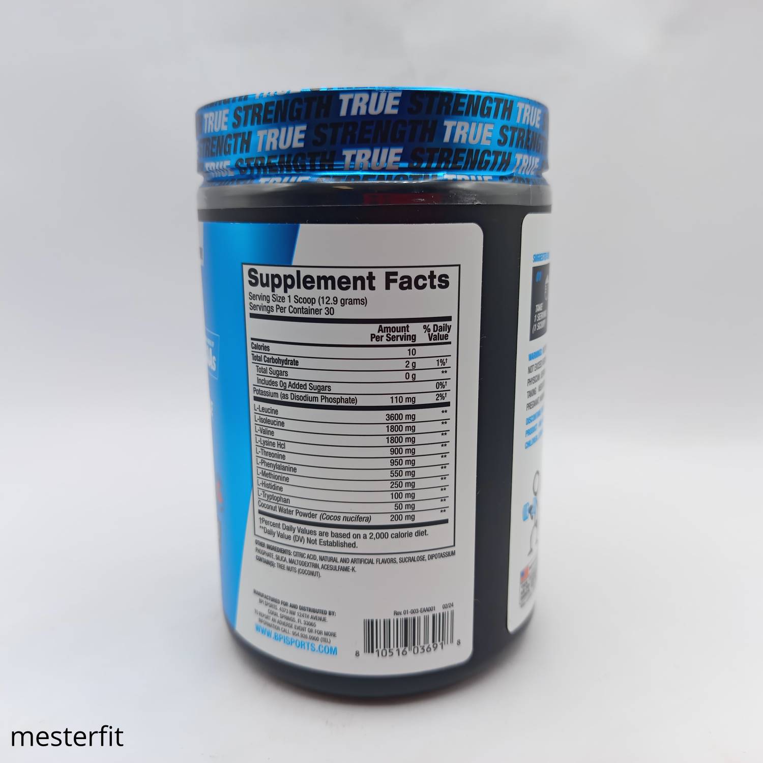 مکمل آمینو اسید بی پی ای 30 سروینگ اصل BPI Best EAA 4 مکمل آمینو اسید بی پی ای 30 سروینگ اصل BPI Best EAA
