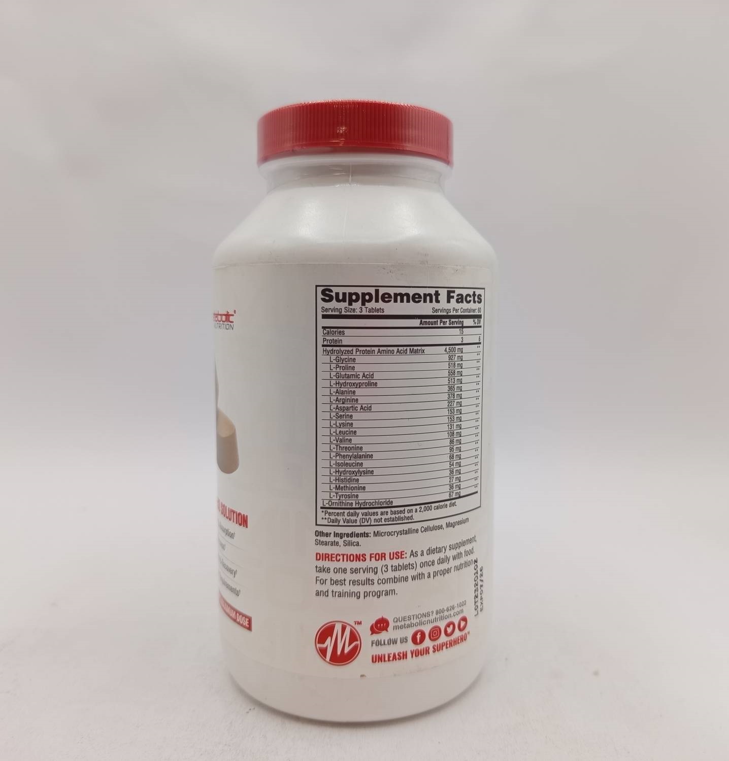 مکمل آمینو متابولیک Metabolic Nutrition Amino 4500 4 مکمل آمینو متابولیک Metabolic Nutrition Amino 4500
