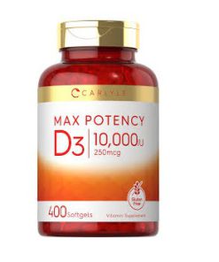 ویتامین D3 کارلایل Carlyle Vitamin D3 10000IU 250mcg