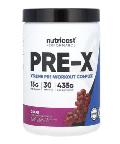 مکمل پمپ پری ایکس نوتری کاست Nutricost PRE-X