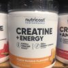 کراتین انرژی نوتری کاست Nutricost Creatine + Energy 12 کراتین انرژی نوتری کاست Nutricost Creatine + Energy