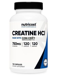 کراتین اچ سی ال نوتری کاست Nutricost Creatine HCl